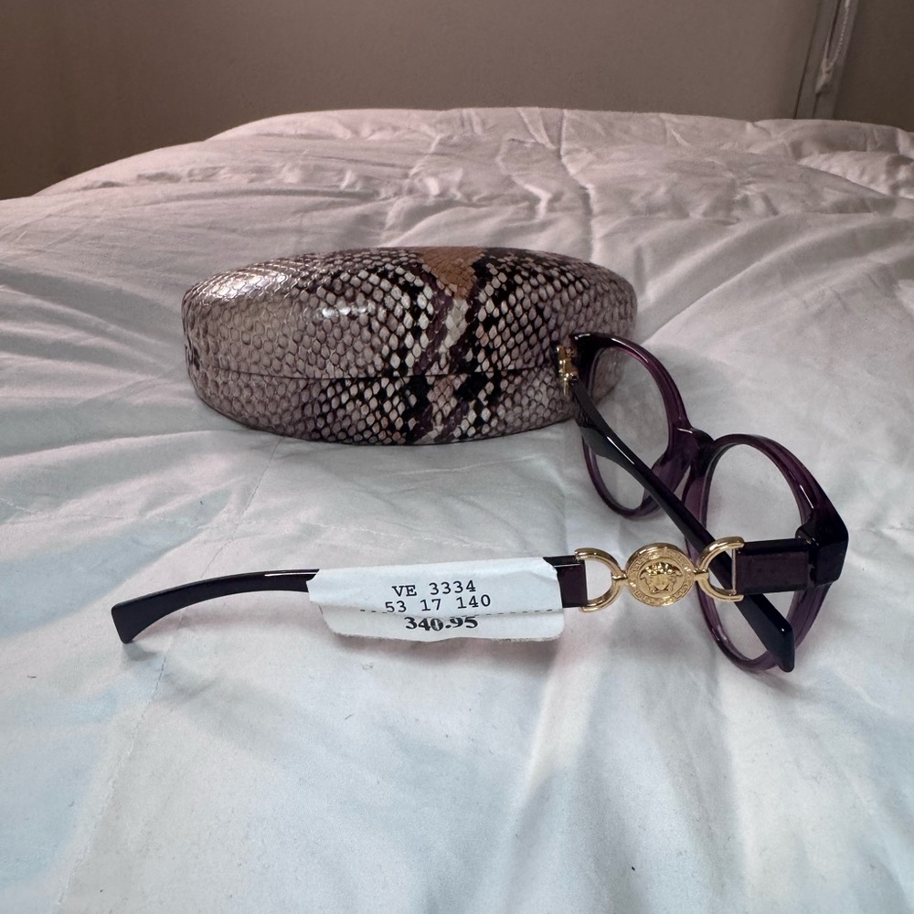 Versace Transparent Frames